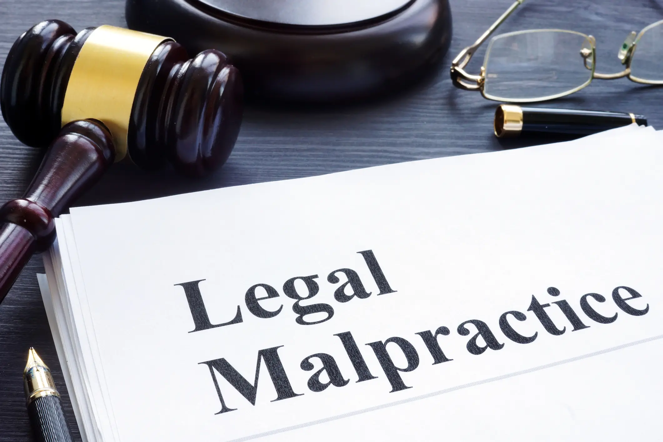 Documents about Legal Malpractice in a court.