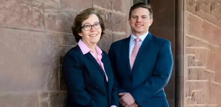 Attorneys Jonathan Bechtel and Sandra Stanfield